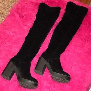 H&M Thigh High boots!